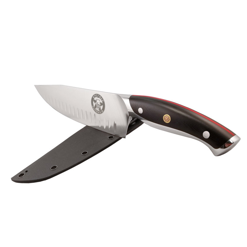 Ergo Chef Guy Fieri Knuckle Sandwich Hollow Edge Chef's Knife, 8 in
